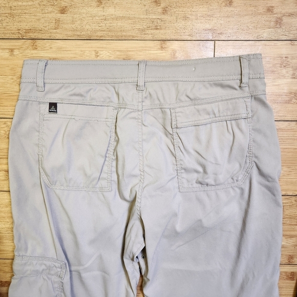 Prana Men's Convertible Cargo Breathe Khaki Pants Size XLG x 30 Length - Picture 7 of 16